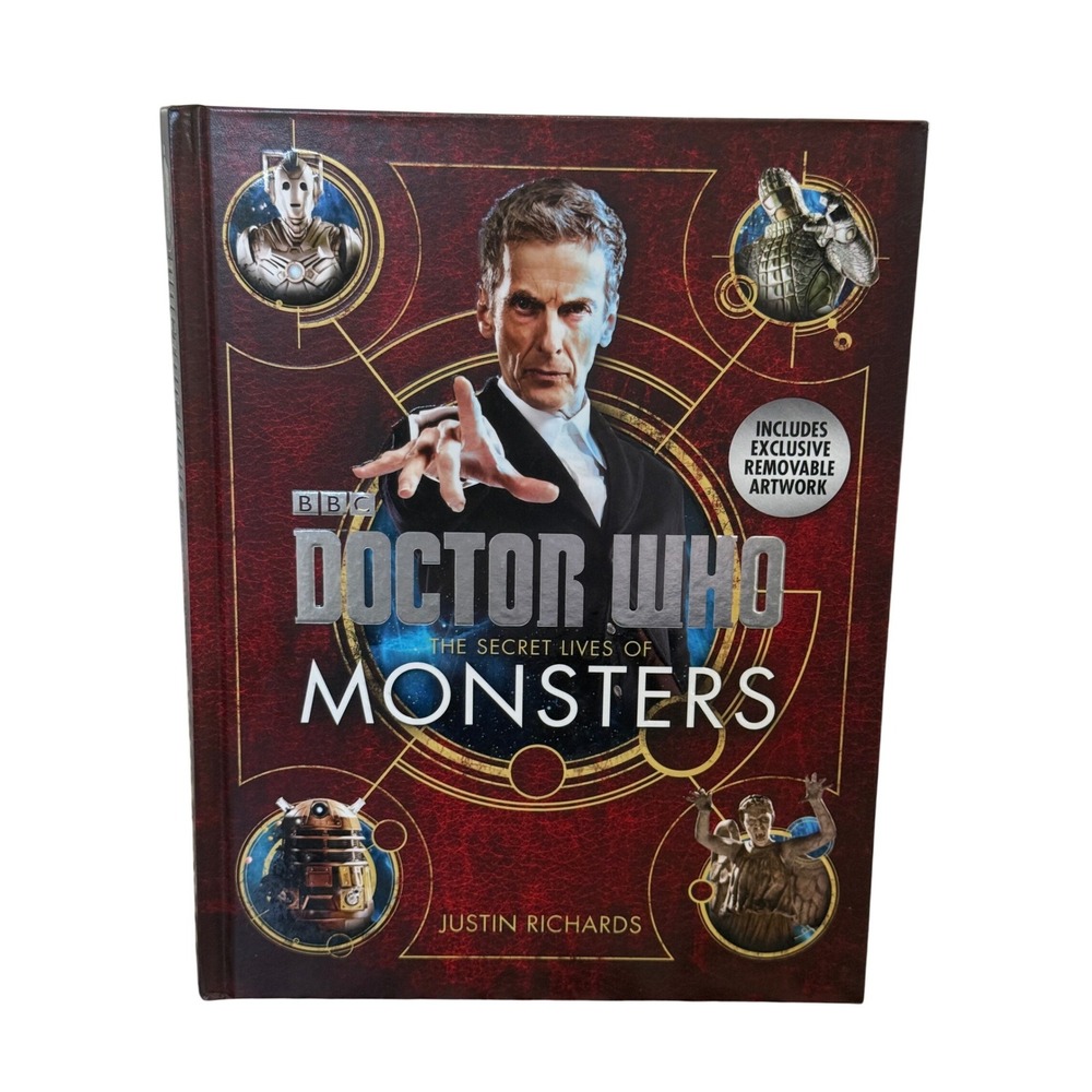 Doctor Who Secret Lives Of Monsters HC 2014 Justin‎ Richards Complete Art